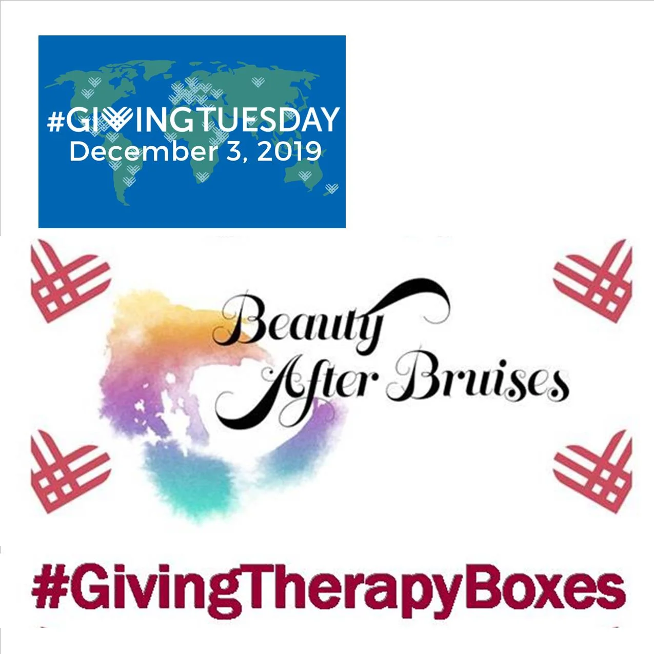 #GivingTuesday的“治疗盒”活动