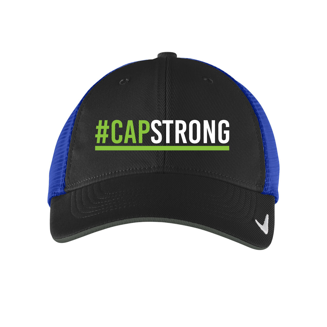 nike dri fit cap blue
