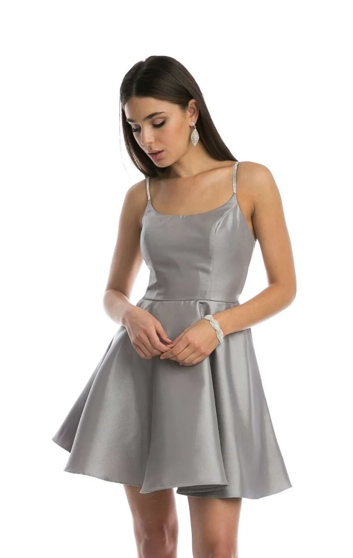 silver dama dresses
