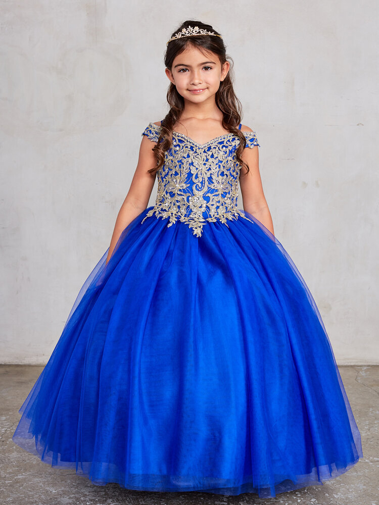 Lace Ball Gown- TT-007024 — Danielly's ...