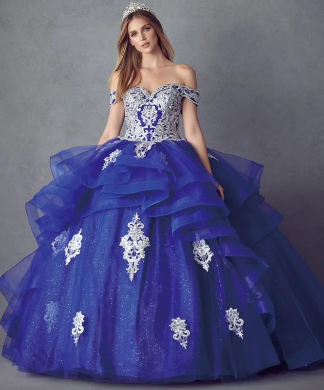 Light Blue Quinceanera Dress- JT-001432 — Danielly's Boutique