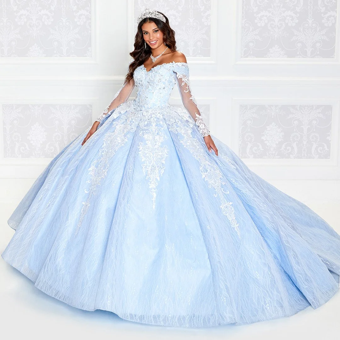 Light Blue Quinceanera Dress from Princesa by Ariana Vara- PR12267