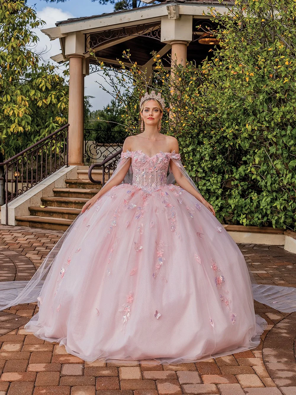 Blush Quinceanera Dress- DQ1840 — Danielly's Boutique
