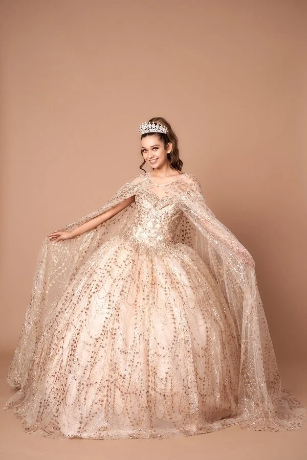Champagne quinceanera dresses 2018 hot sale