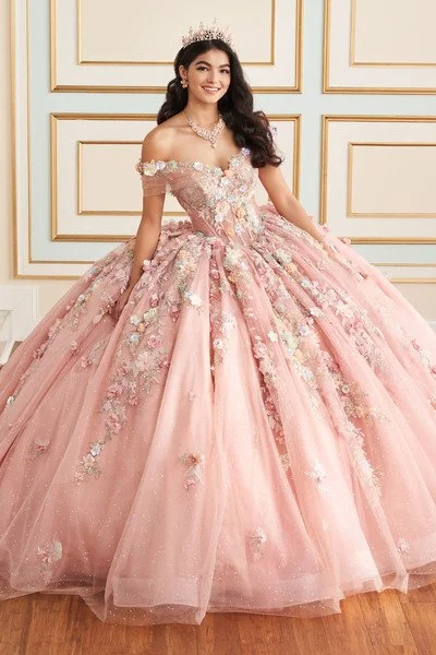 Garden Rose Quinceanera Dress from Princesa by Ariana Vara Garden Rose Quinceanera Dress from Princesa by Ariana Vara
