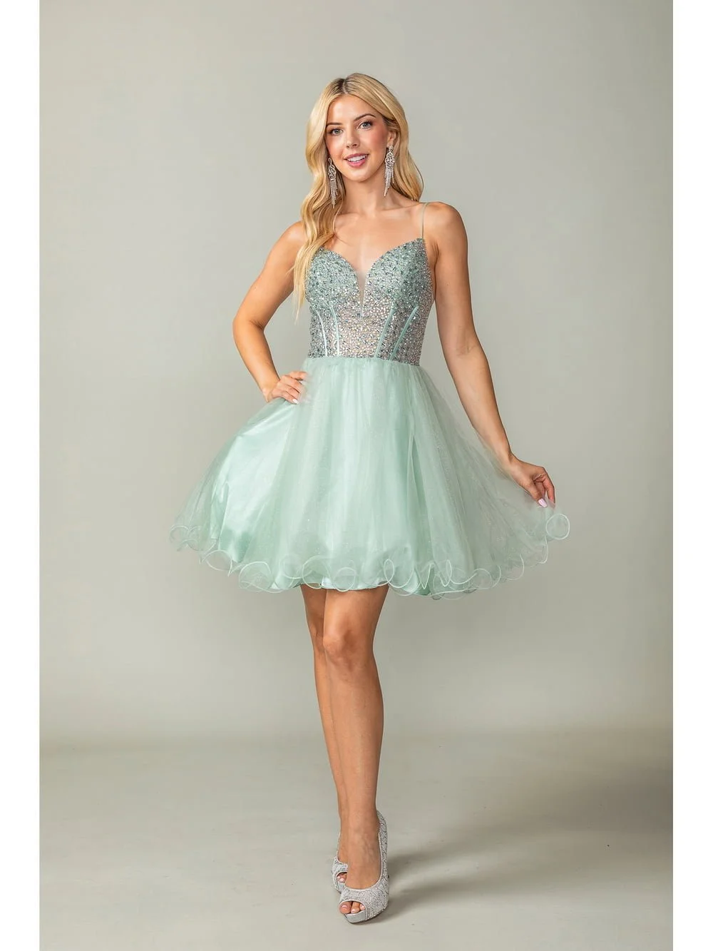 Champagne skater dress hotsell