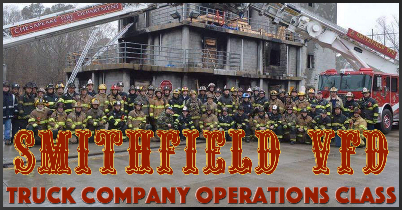Smithfield VFD Truck Company Ops Class