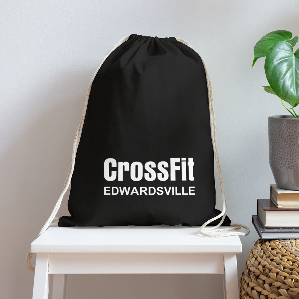 Cotton Drawstring Bag (This item will ship your house!) - multiple colors available! — CrossFit Edwardsville