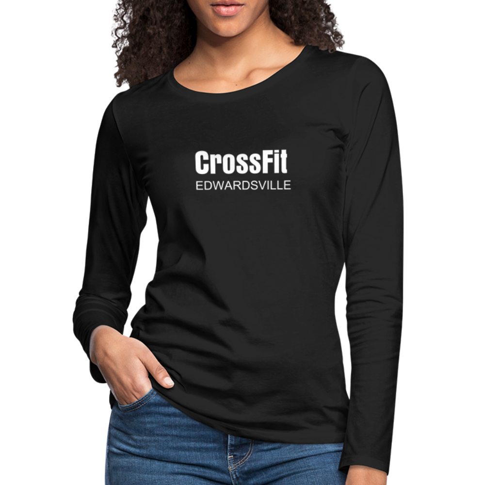 Women's Premium Long Sleeve item will ship to your house! Multiple colors available!) — CrossFit Edwardsville