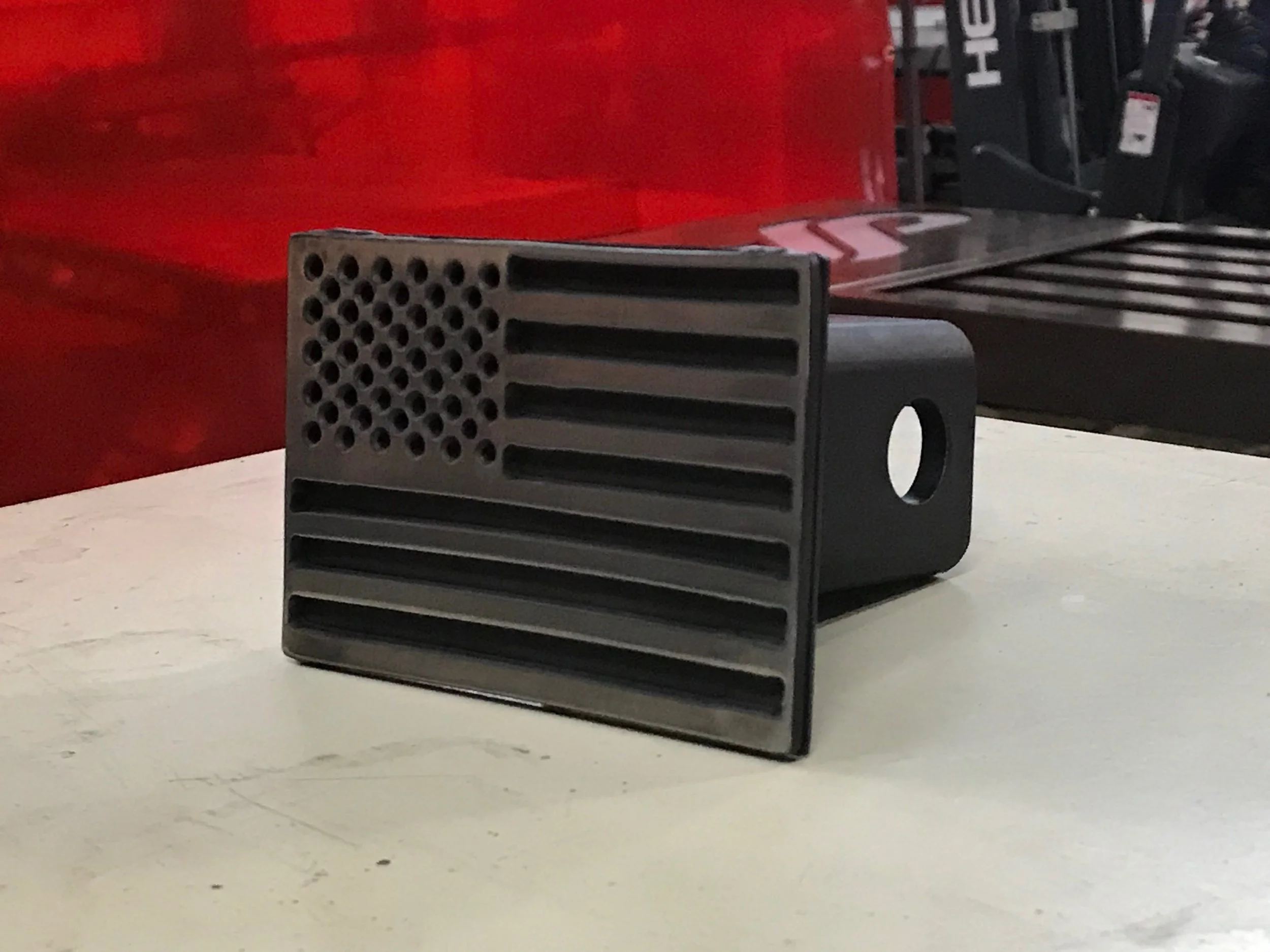 Custom Trailer Hitch Covers Wanna be a Car