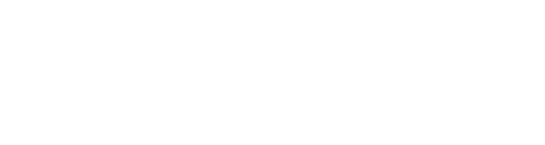 EPC Engineering & Testing 539 Garfield Ave. Duluth, MN 55802 cloweny@epcduluth.com (218) 727-1239