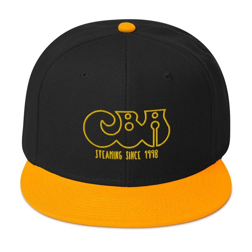 Gold Standard 25th Anniversary Snapback Hat — Chicago Bagel