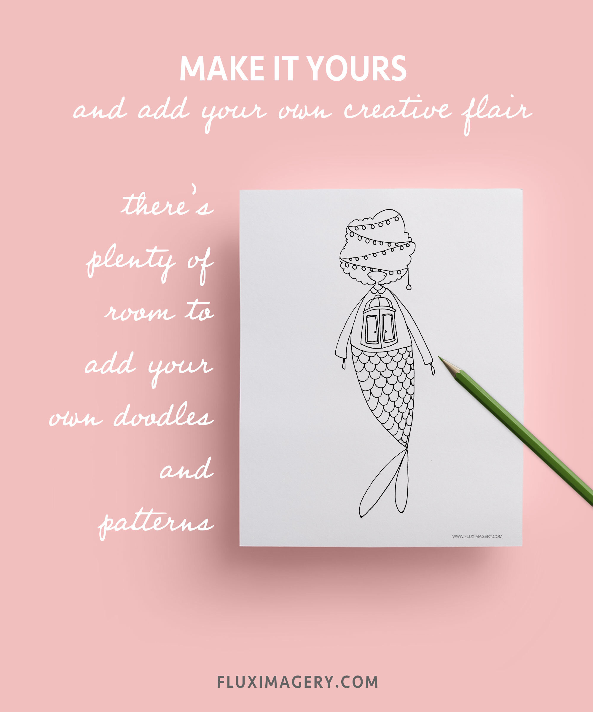 Printable Mermaid Coloring Book With Weekly Planner Sheet Digital Printable Adult Coloring Book Printable Kid S Coloring Book Us Letter