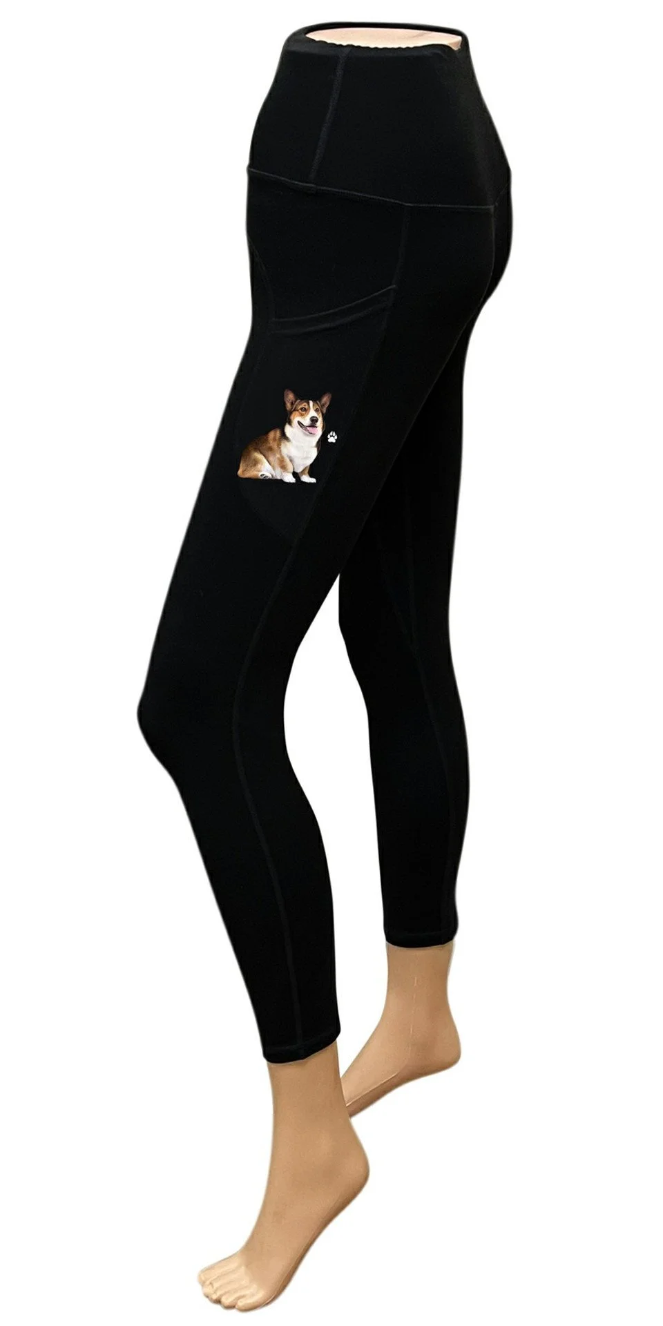 Corgi Ultra Soft High Rise Leggings So Cal Corgi Nation