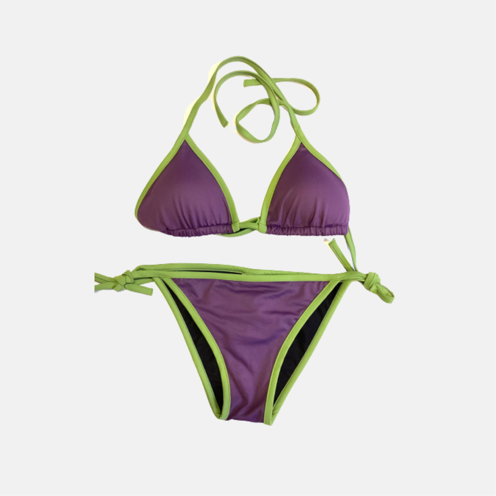 Bikini cortinilla Mdejuanes morado — PATUCOS