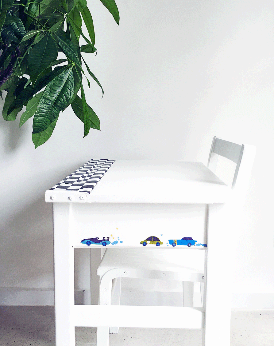 Bespoke Child S Vintage Desk Chair Set House Of Grayling