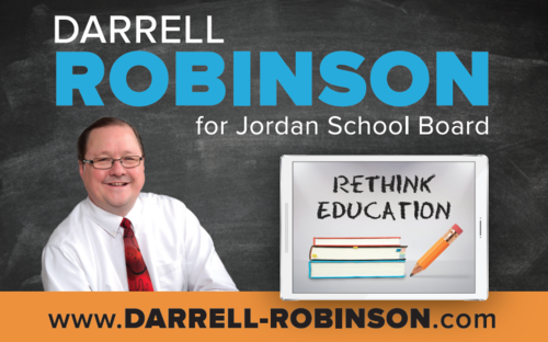Darrell  Robinson    for   Jordan School Board