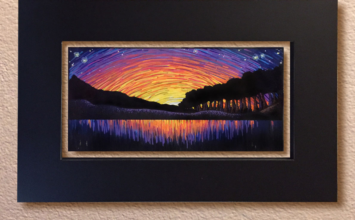 Sunset Mountain Tom West Artworks