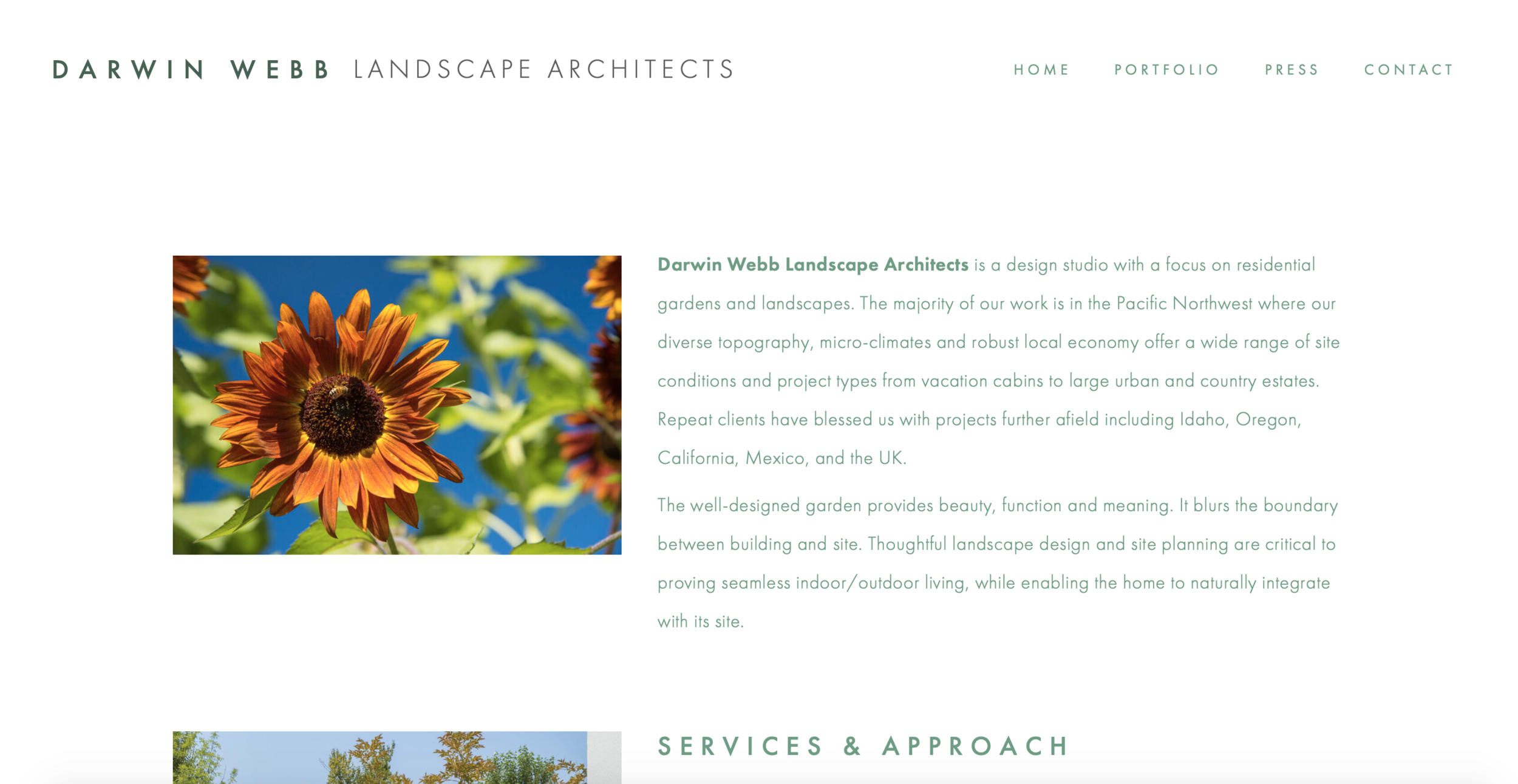 Darwin Webb Landscape Architects - Custom modern landscape design for high  tech professionals and CEO's in Seattle
