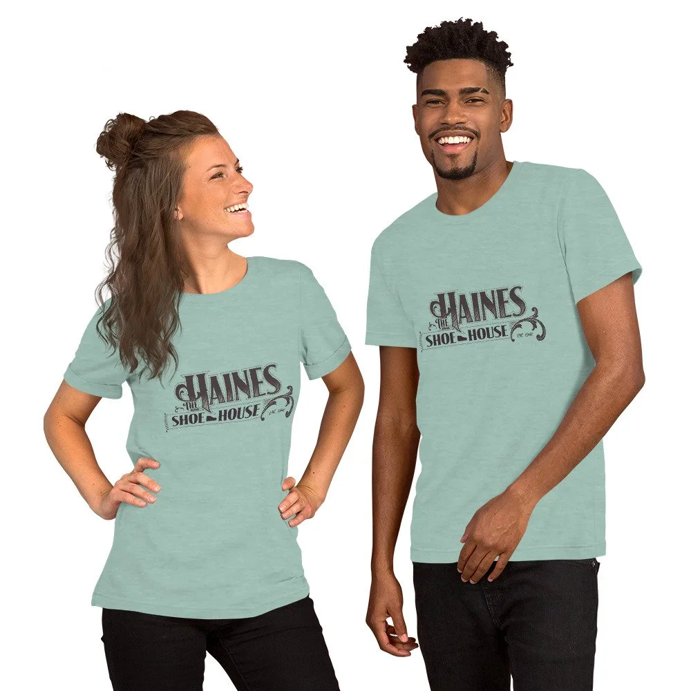 Unisex Staple T Shirt Bella Canvas 3001 The Haines Shoe House
