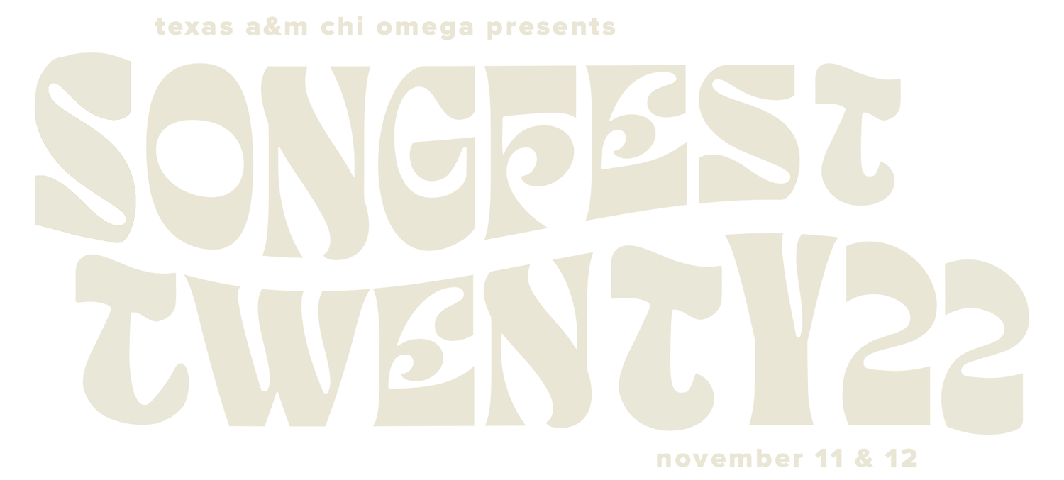 Texas A&M® Chi Omega Songfest