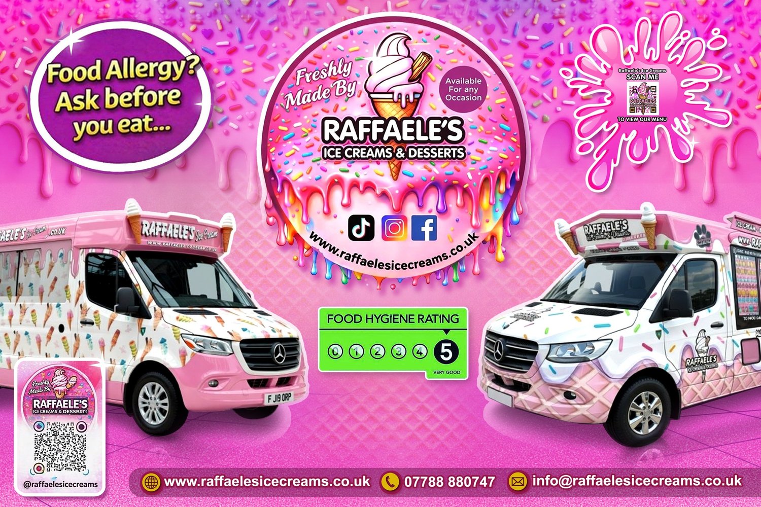 Ice Cream Van Hire Swindon | Raffaele's ice cream