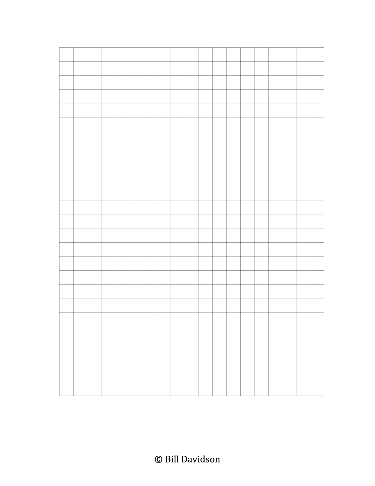 cm grid paper the davidson group cm grid