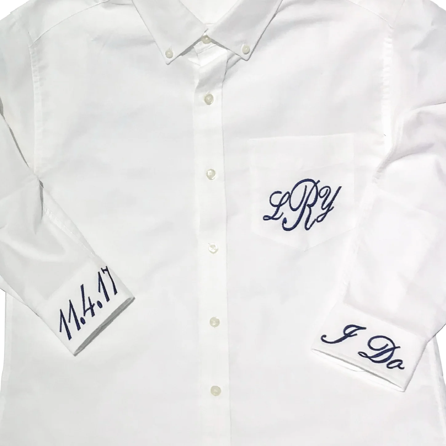 Bridesmaid Oxford Button Down Atlantic Embroidery Works