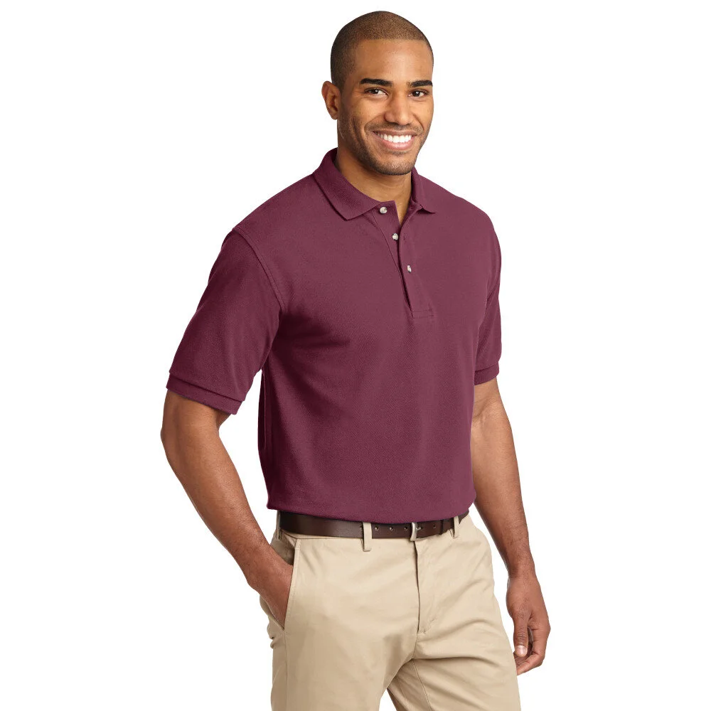 untuckit pique polo button down
