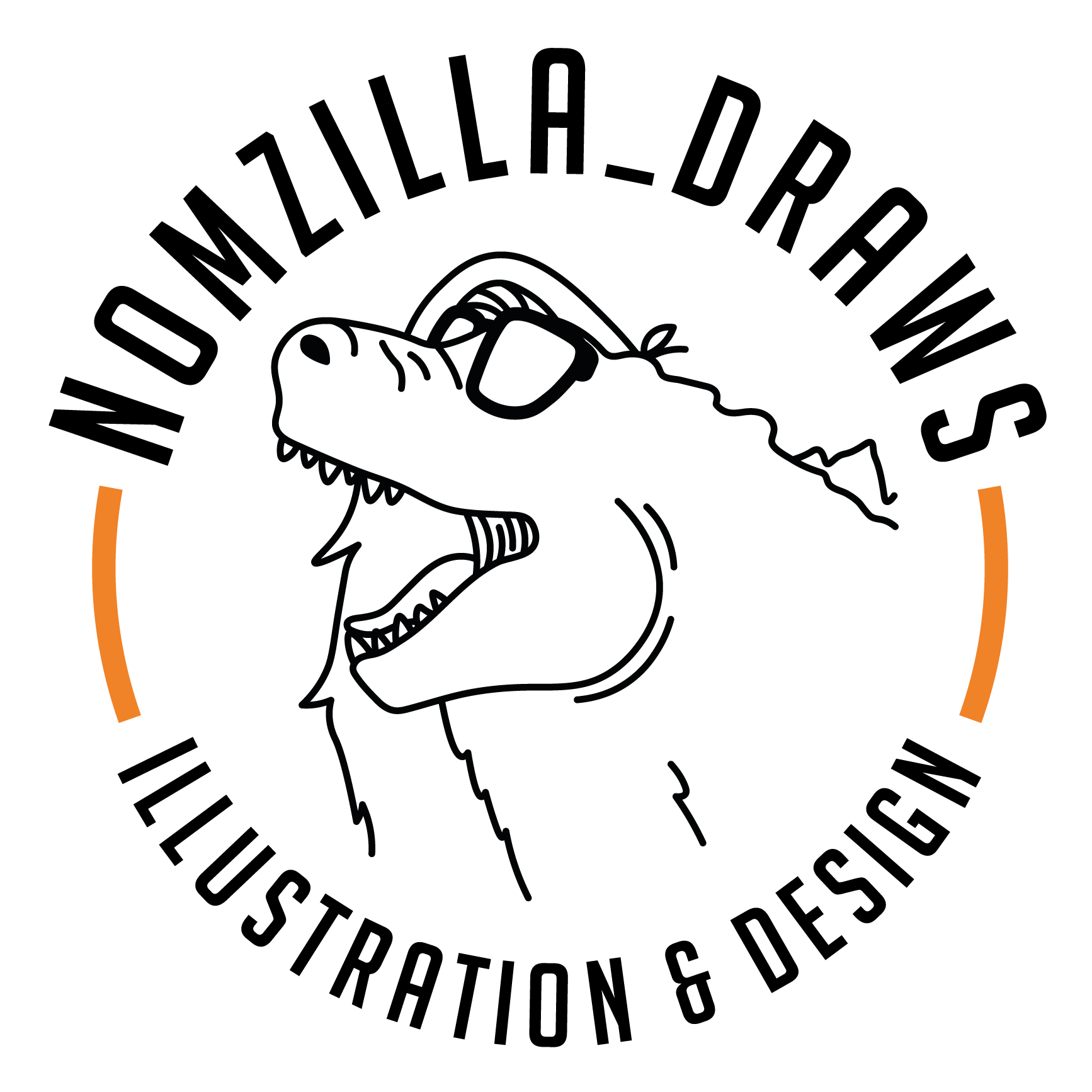 Nomzilla Illustration