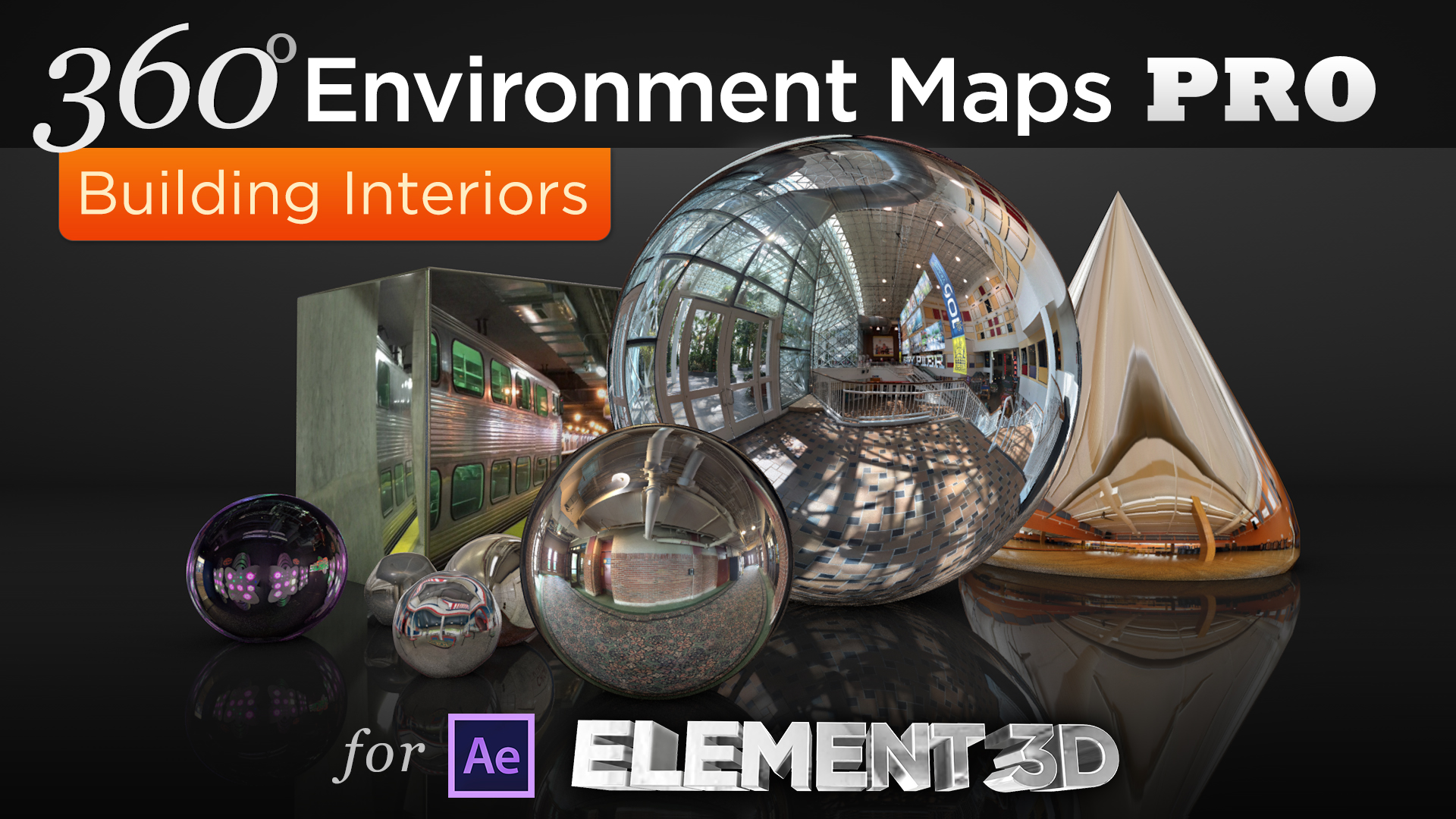 360 Environment Maps Pro For Element 3d Building Interiors Pack