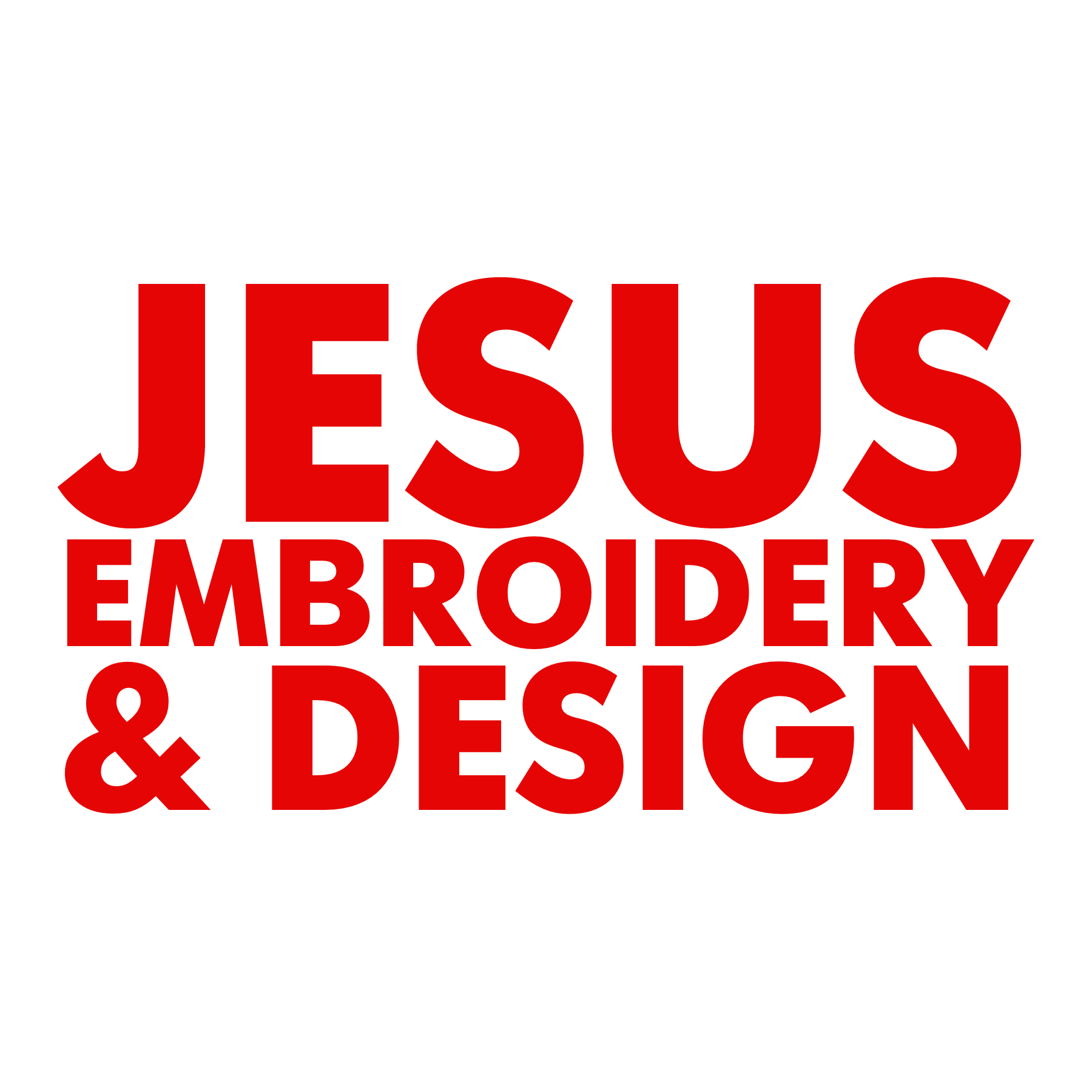 Jesus Embroidery &amp; Design