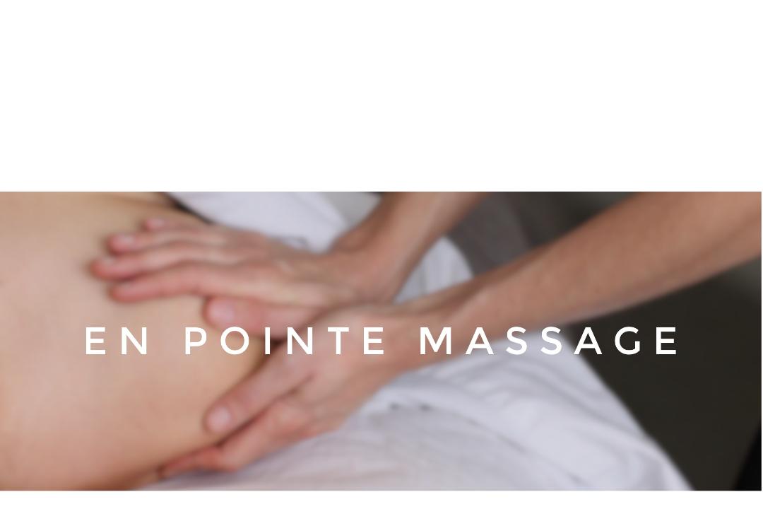 En Pointe Massage; Therapeutic Massage