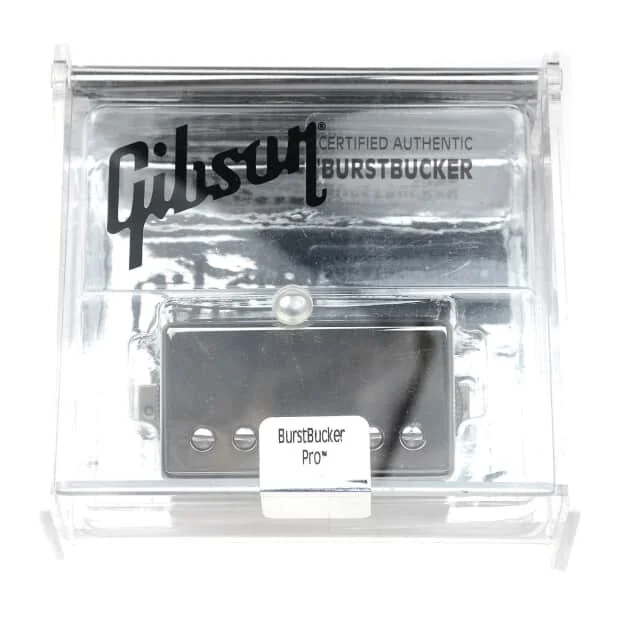 New Gibson Burstbucker Pro Nickle Cover / Bridge or Neck — Rainbow