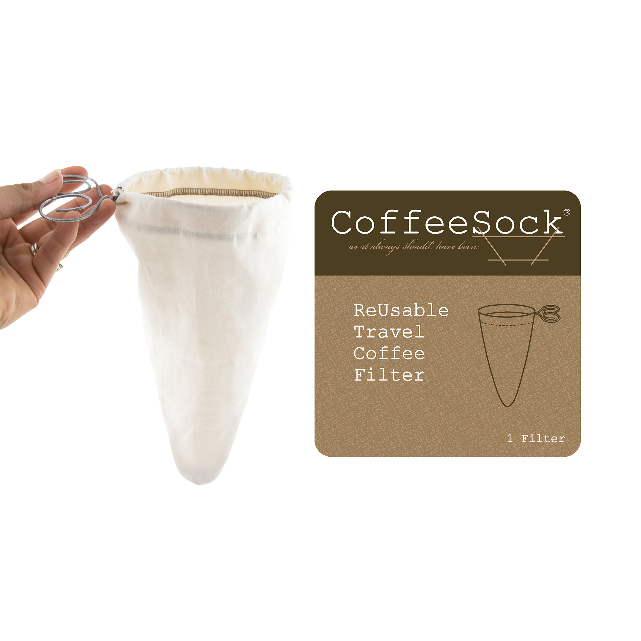 PORTABLE TRAVEL COFFEE Brewer Final press Reusable Coffee Filter