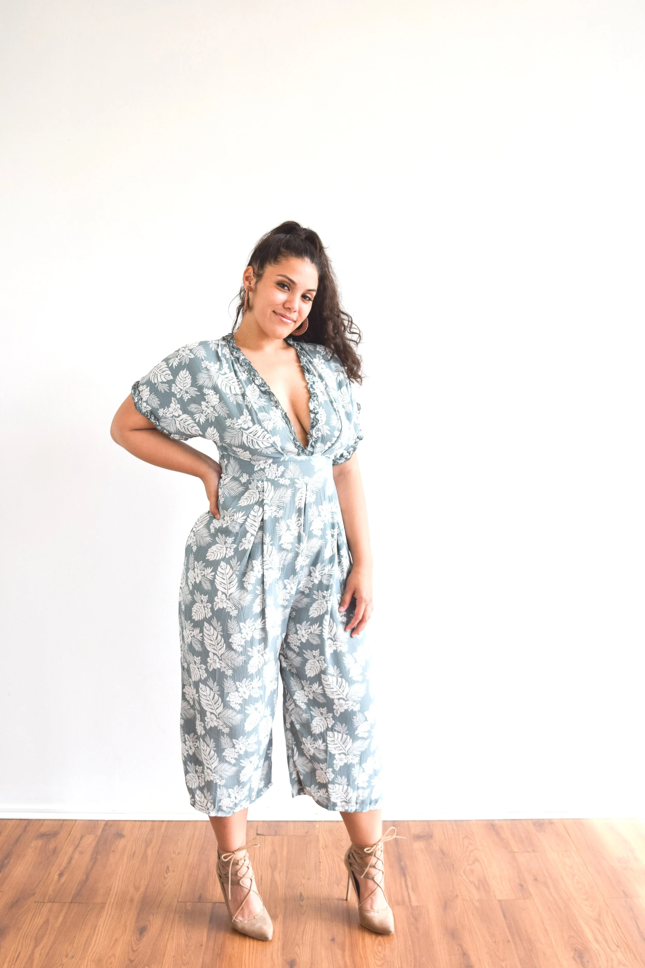kiki jumpsuit red