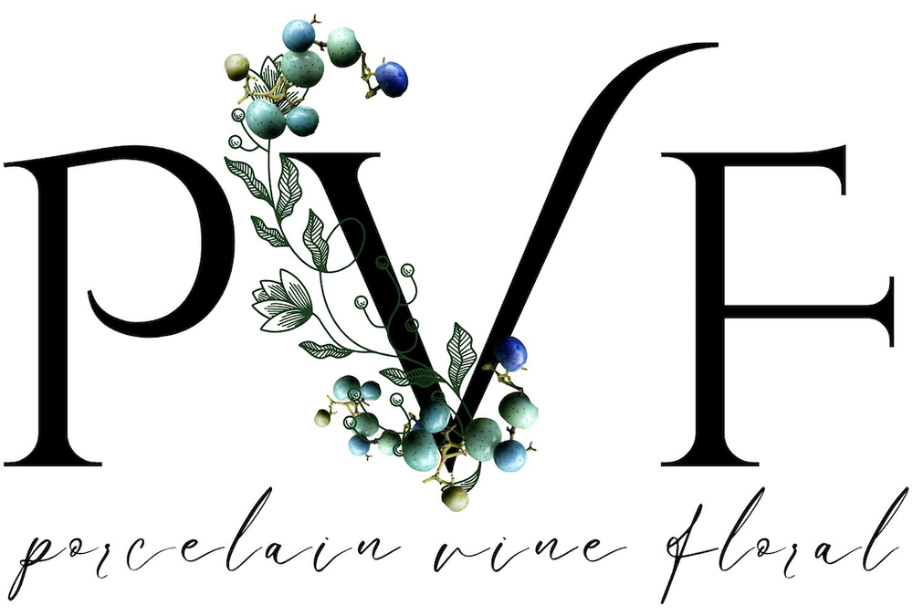 PORCELAIN VINE FLORAL