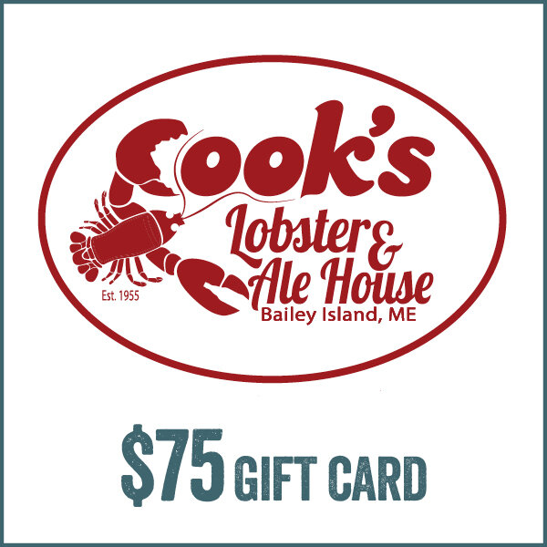 Problemer kombination overtro Cook's Lobster & Ale HouseGift CardsCook's Lobster & Ale House $75 Gift Card <br/>