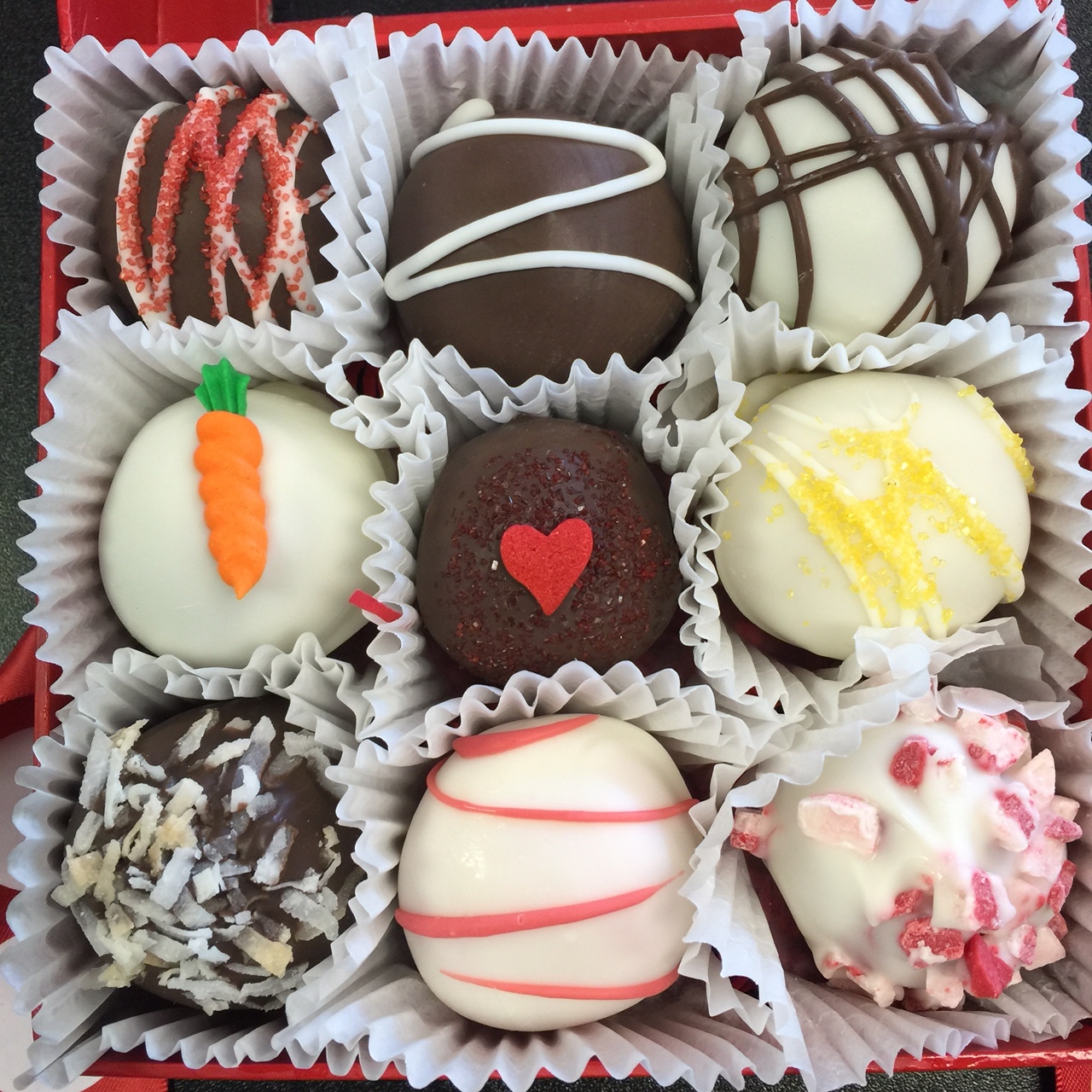 Mixed Cake Ball Gift Set Isabelly S Chocolates Sweet Treats