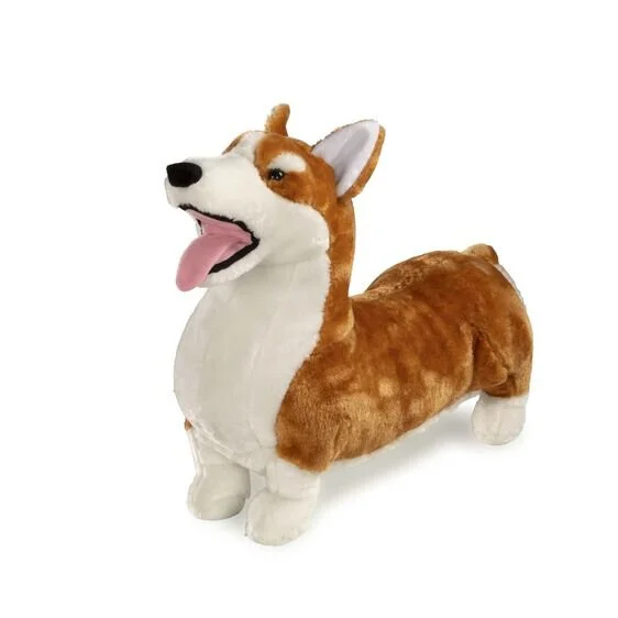 life size corgi stuffed animal