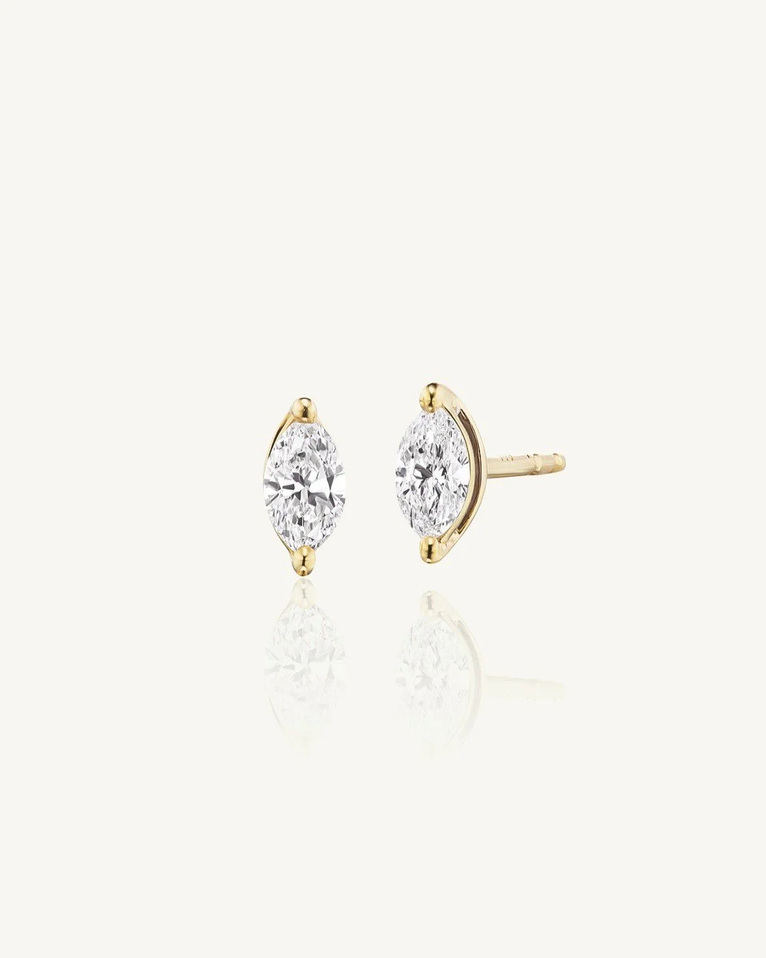 MARQUISE INTERTWINED DANGLING SAND STICKER EARRINGS- – Riah Fashion