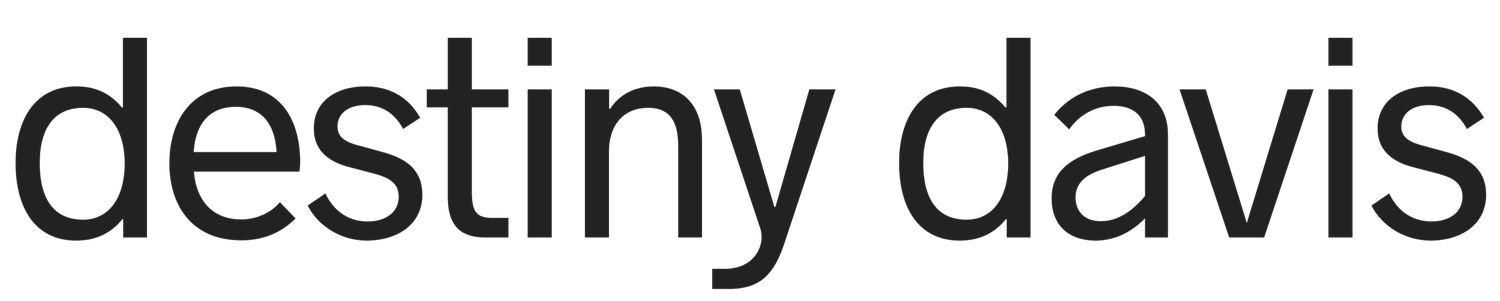 hey there, i'm destiny 👋🏾