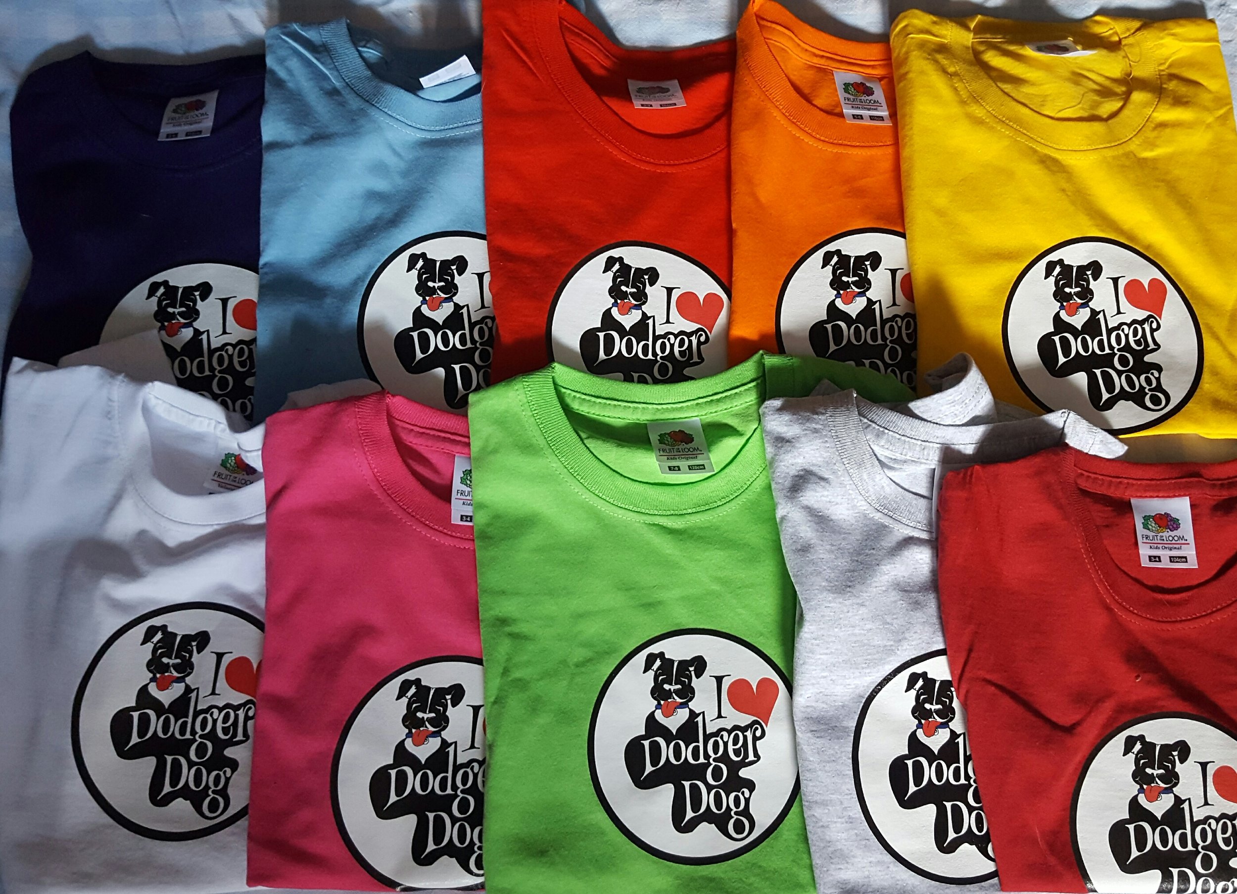kids dodger shirts