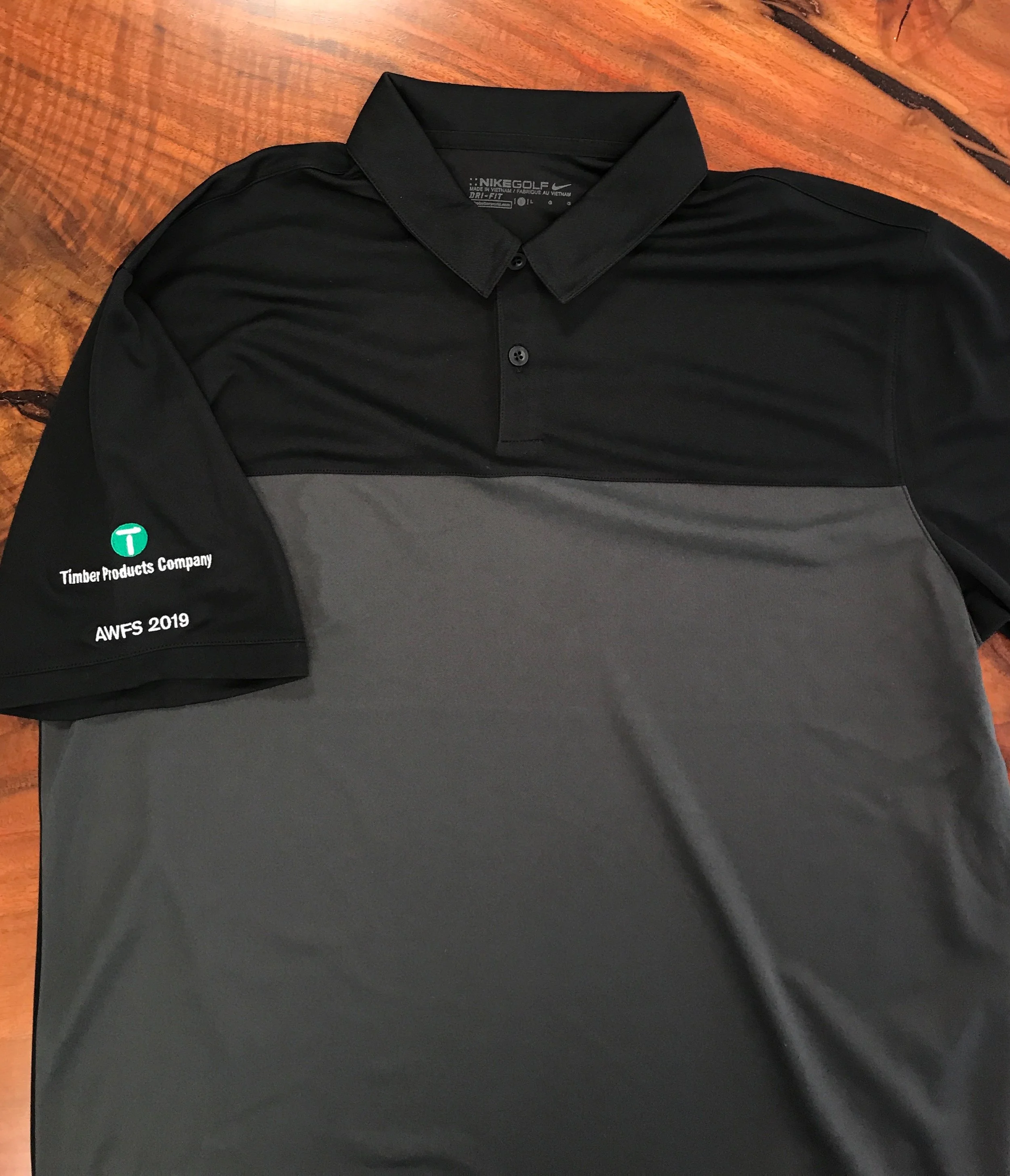 black polo nike