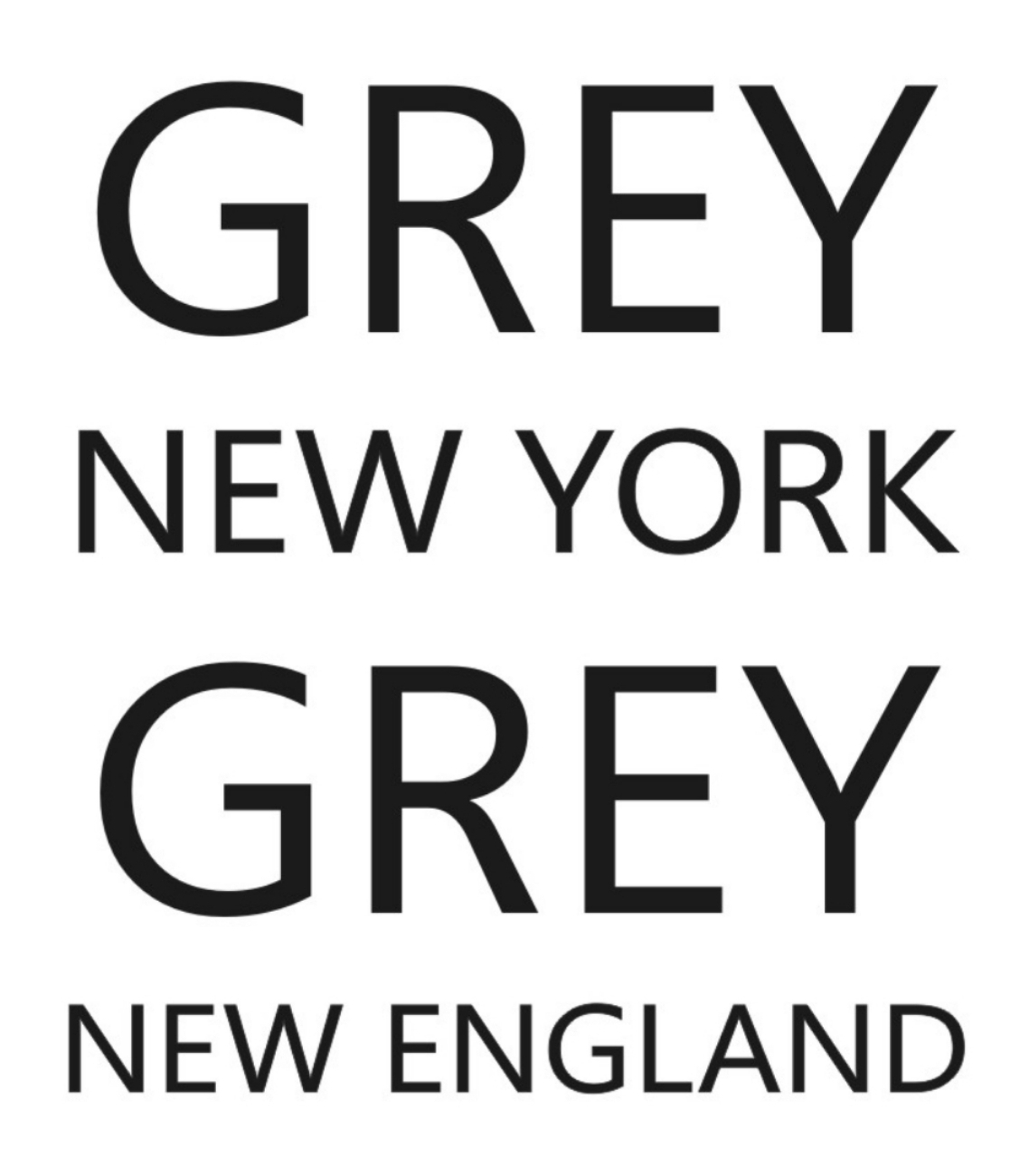 Grey New York Grey New England 