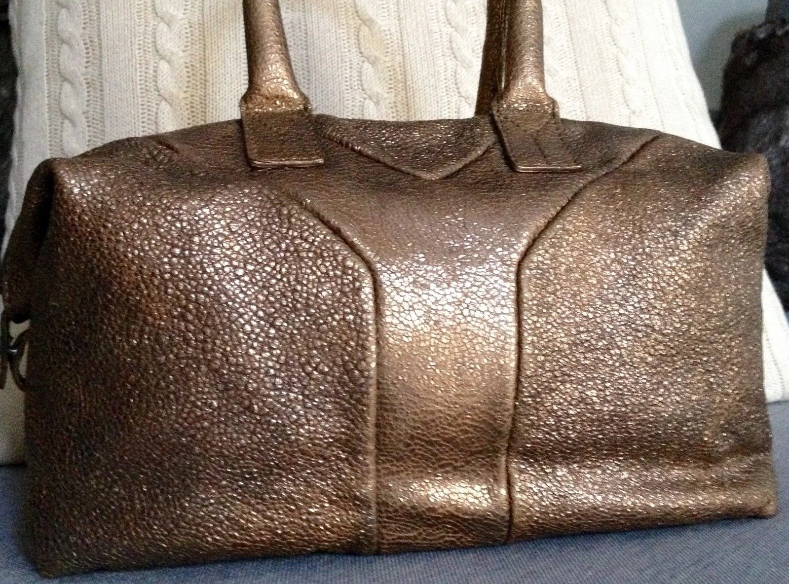 ysl bronze bag