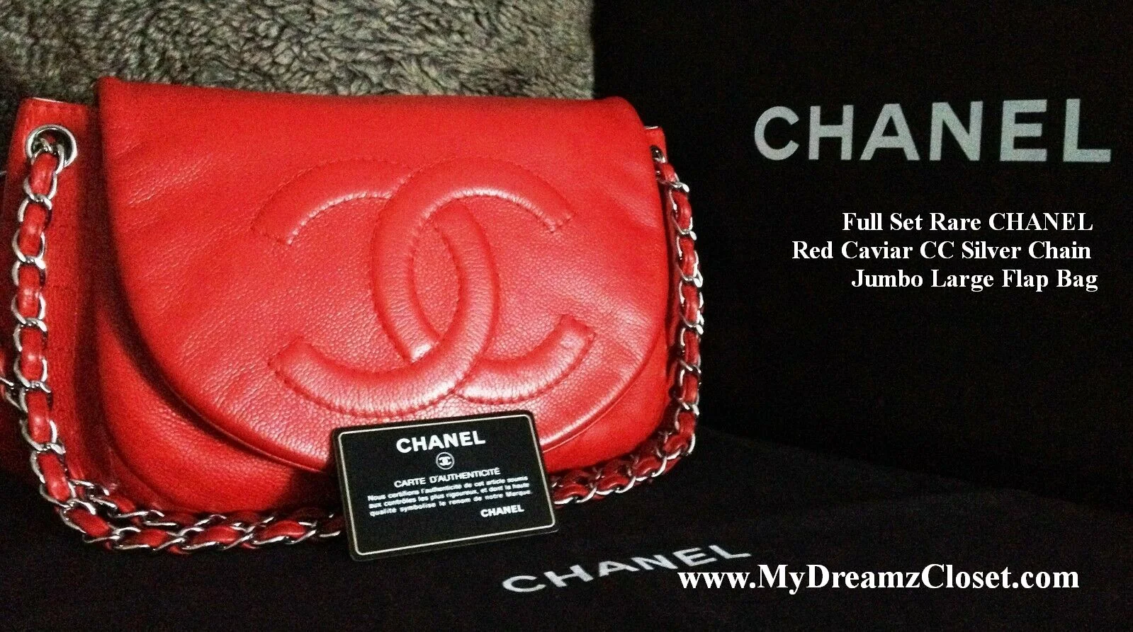 chanel silver chain bag