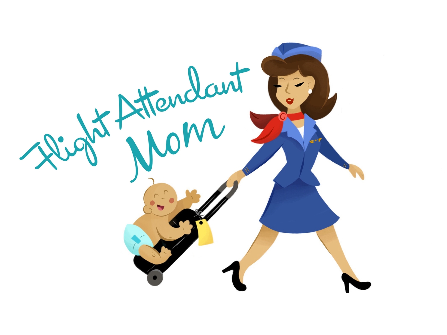 Flight Attendant Mom