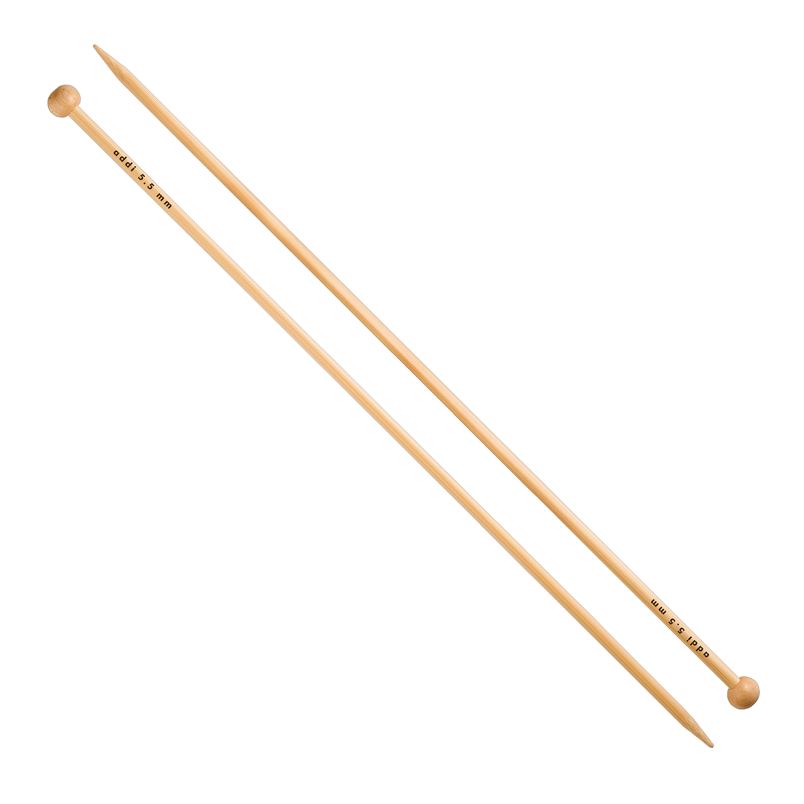 Addi Bamboo Single Point Knit Needle Clearance - Fiber to Yarn