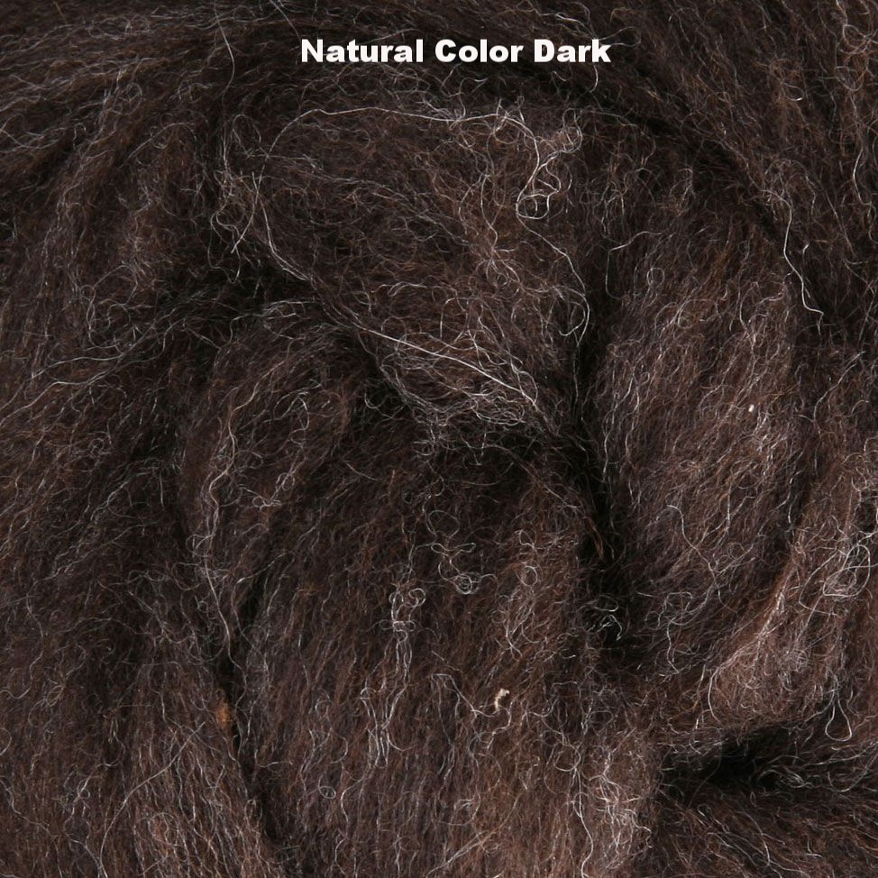 NZ Corriedale Wool Roving - 15 Nature Colors